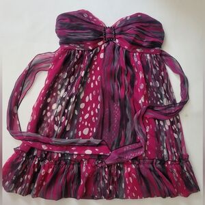 Guess - Sweetheart Strapless Bustier Cocktail Dress - Size 3